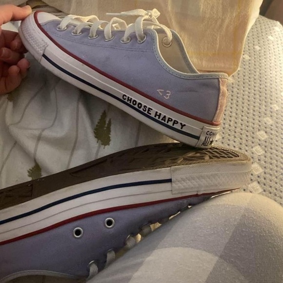 OBO. Custom women’s converse with Converse brand comfort insoles - Picture 3 of 3